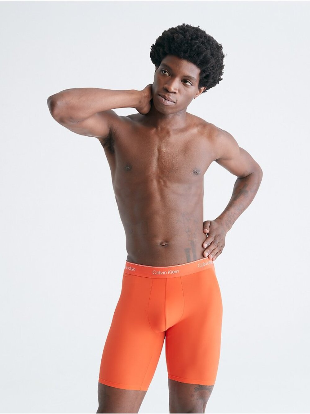 Calvin Klein Men S Modern Performance Cycle Shorts Fiesta